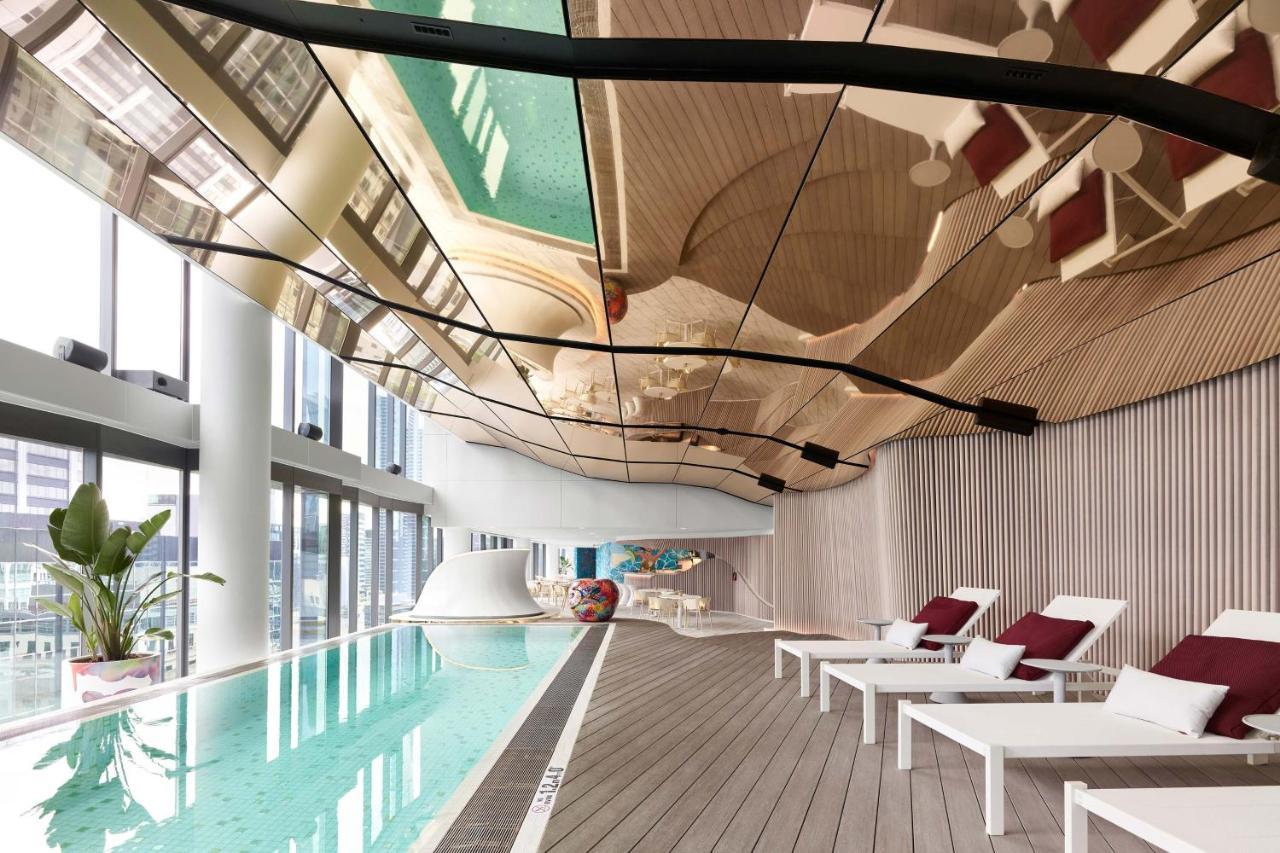 W Melbourne Hotel Екстериор снимка The pool at the 2017-opened One Central Park